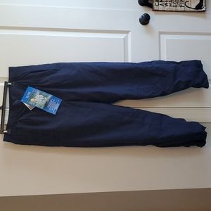nwt men's xl navy Sutherlands of Scotland dolphin golf rain pants